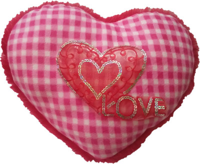 Aparshi valentine heart stuffed cushion soft toy Z171 - 55 cm(Pink)