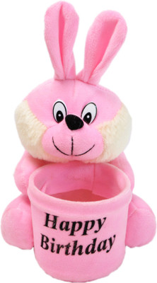 

Prachi toys Soft Rabbit Pen Stand Holder For Kids - 18 cm(Pink)