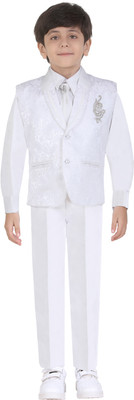 

Jeet Boys Shirt, Waistcoat and Pant Set(White Pack of 1
