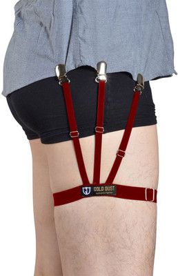 

lana vels Y- Back Suspenders for Men, Women(Red)