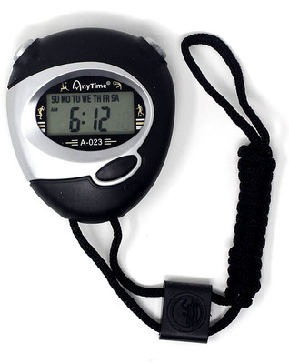 

Sukot Anytime Stopwatch With Alarm Handheld LCD Digital Professional Timer Sports Pedometer Stop Watch Digital Tally Counter(Multicolor Pack of 1)