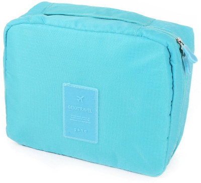 

ClickUS Travel Cosmetic Makeup Toiletry Case Bag Wash Organizer Storage Pouch Handbag(Blue)