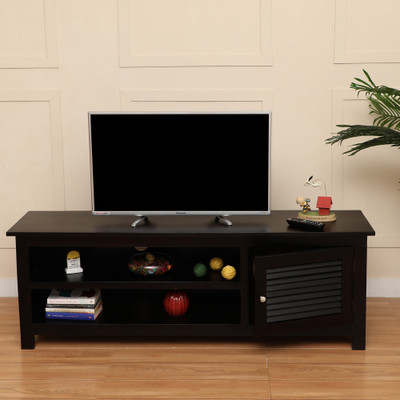 

TimberTaste Kaviat Sheesham Solid Wood TV Entertainment Unit(Finish Color - Dark Walnut)