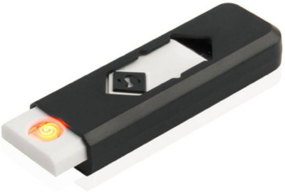 

Rsentera Flameless Rechargeable Electronic Windproof Eco Friendly Unique USB Cigarette Lighter Flameless Rechargeable Electronic Windproof Eco Friendly Unique USB Cigarette Lighter Cigarette Lighter(Black)
