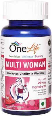 

OneLife Multiwoman-Multivitamin Tablet for women(60 No)