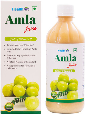 

HealthVit Amla Juice Energy Drink(500 ml, Rum Flavored)