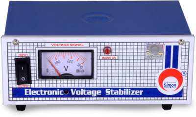 

simon 0.5 DR Voltage Stabilizer For Refrigerator Up TO 350 ltr(white and blue)