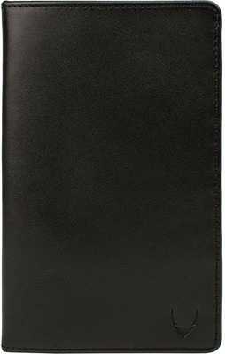 

Hidesign Men Black Genuine Leather Wallet(20 Card Slots)