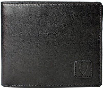 

Hidesign Men Black Genuine Leather Wallet(8 Card Slots)