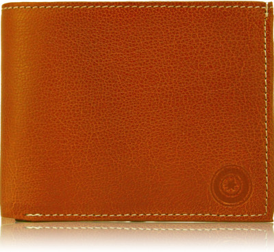 

POLLSTAR Men Tan Genuine Leather Wallet(6 Card Slots)