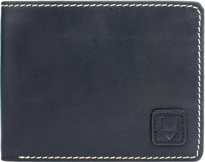 

Hidesign Men Black Genuine Leather Wallet(9 Card Slots)