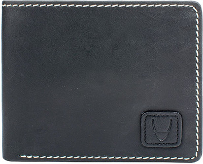 

Hidesign Men Black Genuine Leather Wallet(7 Card Slots)