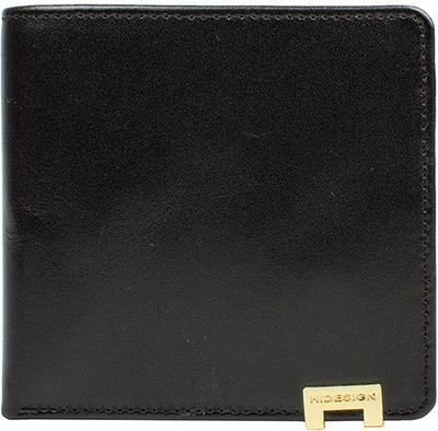 

Hidesign Men Black Genuine Leather Wallet(4 Card Slots)