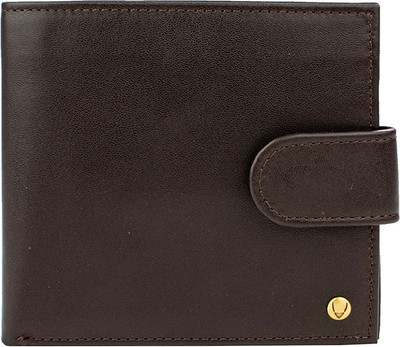 Hidesign Men Brown Genuine Leather Wallet(4 Card Slots)