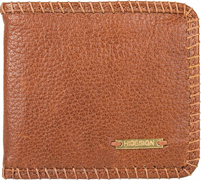 

Hidesign Men Tan Genuine Leather Wallet(12 Card Slots)