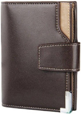 

KEZRO Men Brown Artificial Leather Wallet(6 Card Slots)