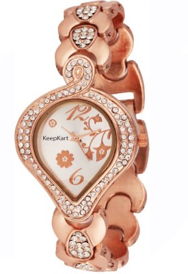Keepkart KK=84 Designer Rich~Look Cronograph Pattern Metal Strap Watch For Women And Girls Watch  - For Women   Watches  (Keepkart)