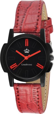 LimeStone LS1330 Black Fox analog Watch  - For Women   Watches  (LimeStone)