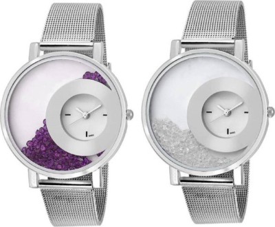 PMAX MXRE PURPLE DIAMOND AND WHITE NEW STYLISH FOR Watch  - For Women   Watches  (PMAX)
