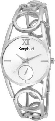 Keepkart KK=94 Designer Rich~Look Cronograph Pattern Metal Strap Watch For Women And Girls Watch  - For Women   Watches  (Keepkart)