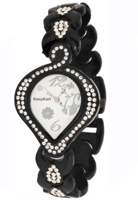 Keepkart KK=81 Designer Rich~Look Cronograph Pattern Metal Strap Watch For Women And Girls Watch  - For Girls   Watches  (Keepkart)