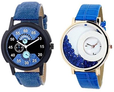 Swan 0040 Lorem&Mxre blue Strap Watch For Men&Women Watch  - For Men & Women   Watches  (Swan)