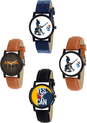 Orayan Youth Special Combo S1-1_2_3_4 (Pack of 4) Watch - For Men