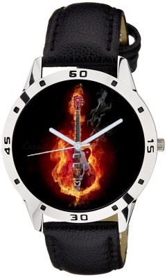 EXCEL Guitar Graphic Black Watch  - For Men   Watches  (Excel)