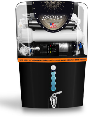 

Protek Asta Aspire 13 L RO + UV + UF + TDS Water Purifier(White)