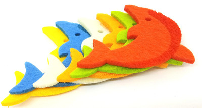 Aadya Crafts Fish Felt Cutting Shapes