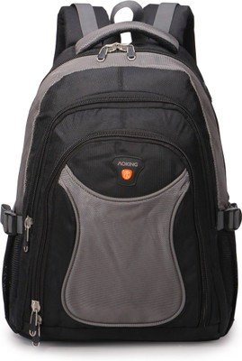 

Aoking Laptop Backpack 24 L Laptop Backpack(Grey, Black)