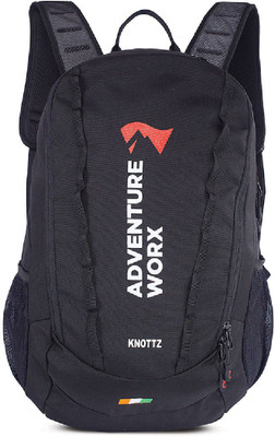 

Adventure Worx Knottz daypack with AerWire Tech 28L 28 L Backpack(Black)