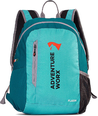 

Adventure Worx Flash daypack with AerWireT 22L 22 L Backpack(Black), Aqua