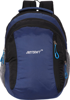 

Justcraft Ricoh 30 L Backpack(Black, Blue)
