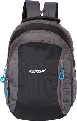 

Justcraft Ricoh 30 L Backpack(Black, Grey)