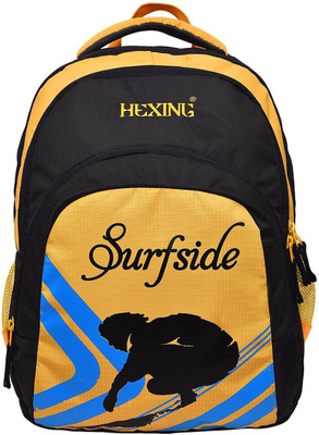 

hexing bags HB45 4.5 L Backpack(Black, Yellow)
