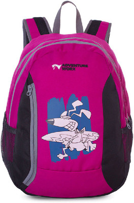 

Adventure Worx Rise school backpack with AerWireT 32L 32 L Backpack(Black), Lavender pink