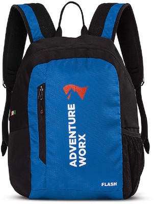 

Adventure Worx Flash daypack with AerWireT 22L 22 L Backpack(Black), Blue