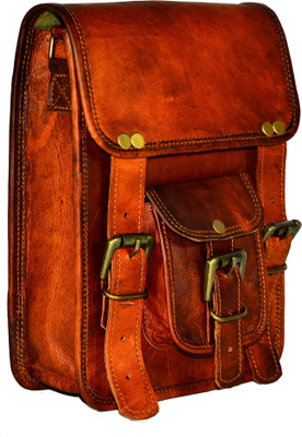 

Adimani Women Sports Brown Genuine Leather Sling Bag
