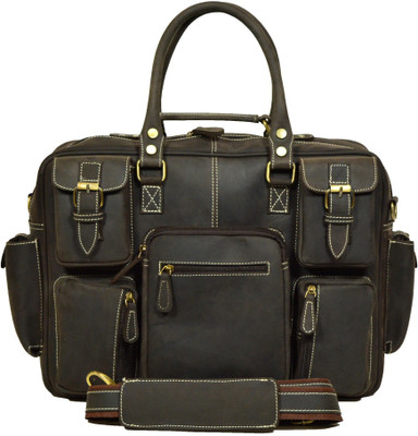 

ADIMANI 15.6 inch Laptop Messenger Bag(Black)