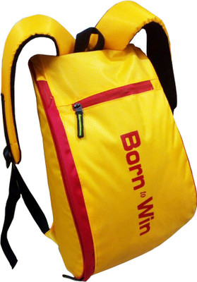

Bloomun Sports Gym Yellow Red Backpack(Multicolor, 15 L)