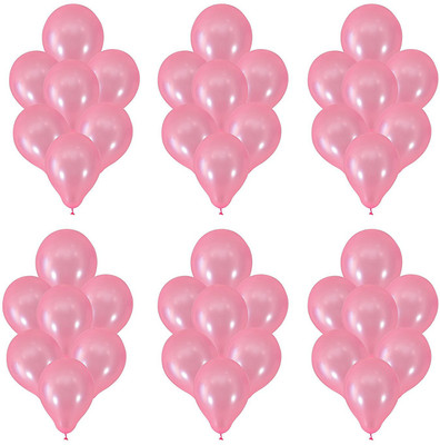 

Instabuyz Solid Balloons for Party Festival Diwali Christmas Decorations New Years Celebrations Birthday Party Pink Balloon (50pcs set) Balloon(Pink, Pack of 50)
