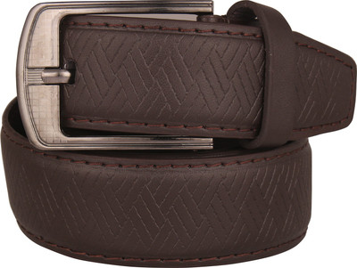 

JVoutfits Men Casual Brown Artificial Leather Belt