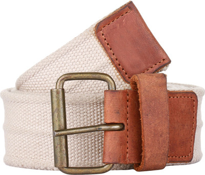 

Evana Men Casual Beige Genuine Leather Belt