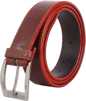 

KEZRO Men Formal Tan Artificial Leather Belt