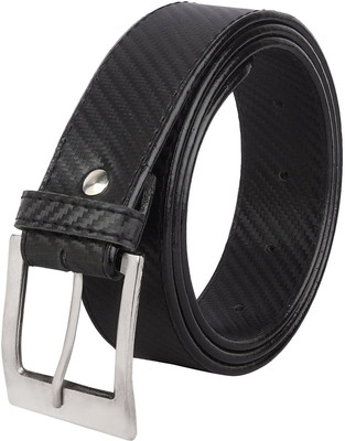 

KEZRO Men Formal Black Artificial Leather Belt