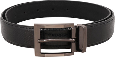 

Osaiz Men Formal Black Artificial Leather Belt
