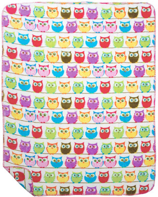 

MeeMee Printed  Blanket(Cotton, White