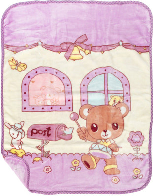 

MeeMee Printed  Blanket(Cotton, Purple