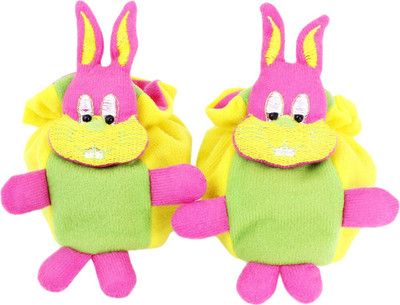 

Neska Moda Rabbit 0 To 12 Month Baby Booties(Toe to Heel Length - 12 cm Yellow)